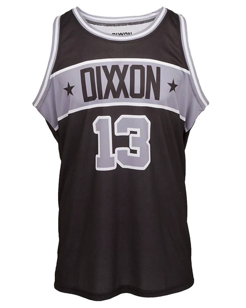 New In Bag Dixxon Flannel Mens Medium Black Gray White 13 Jersey NIB M