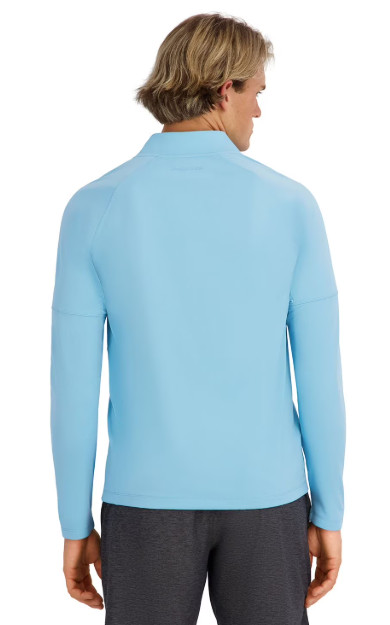 Outdoor Voices Men's Trail Quarter Zip-Milky Blue-Size Medium-NWT gallery
