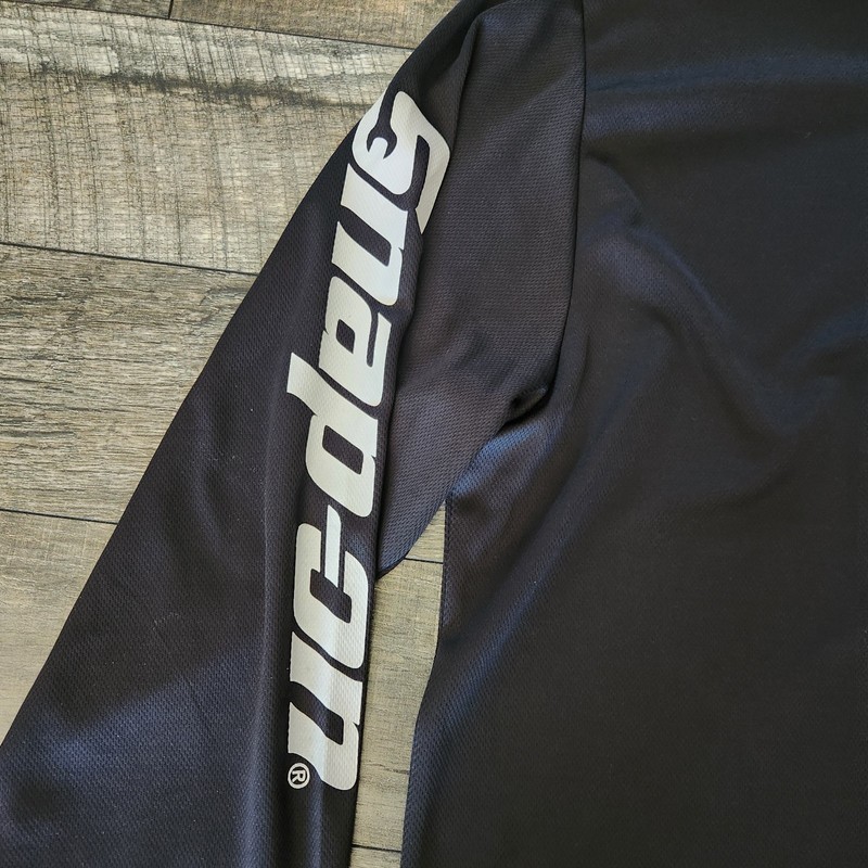 Snap-On Tools 1/4 Zip Pullover Mens XL Black Performance Lightweight gallery