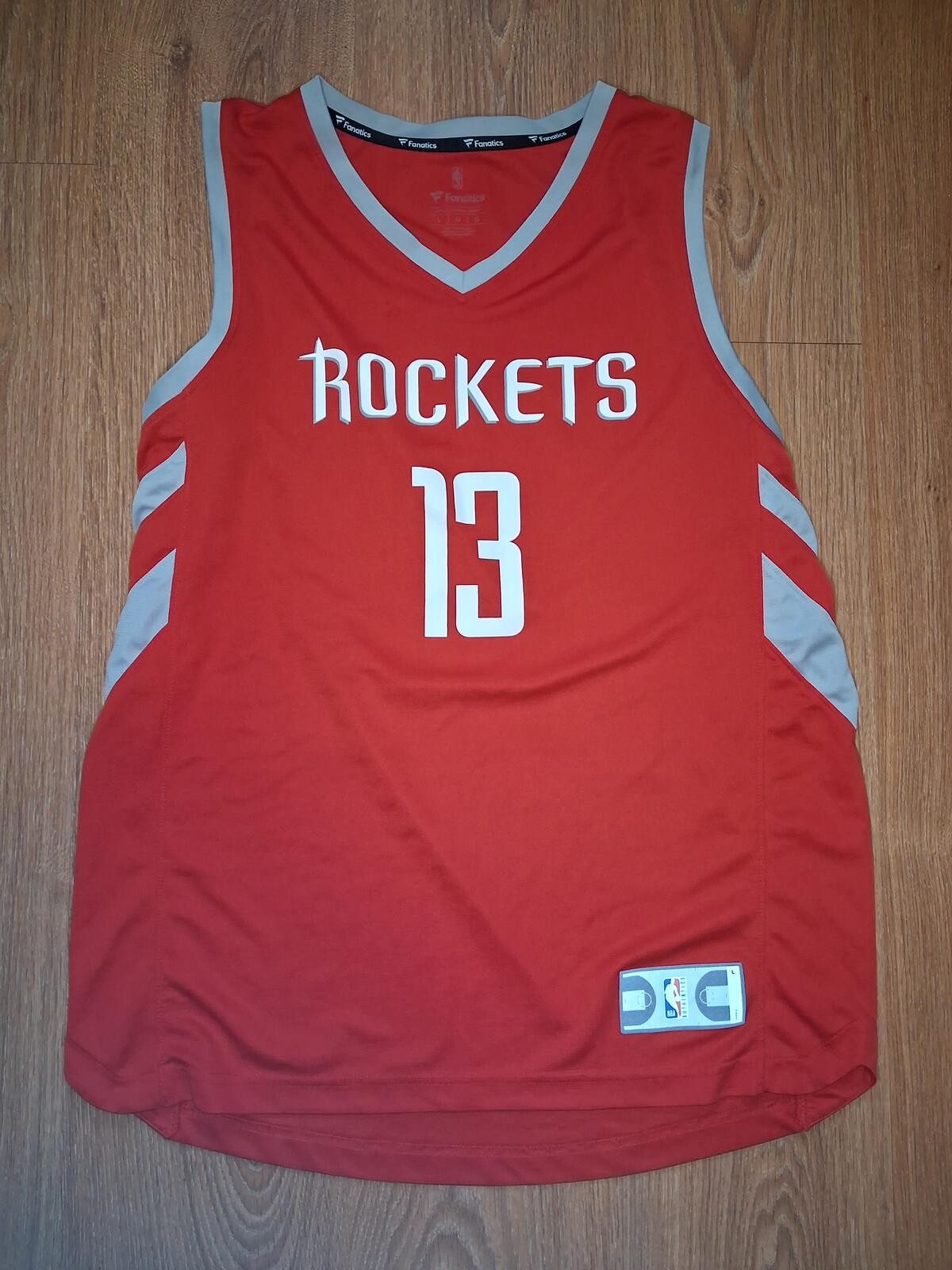 James Harden Houston Rockets 13 Fanatics Jersey Large Red gallery