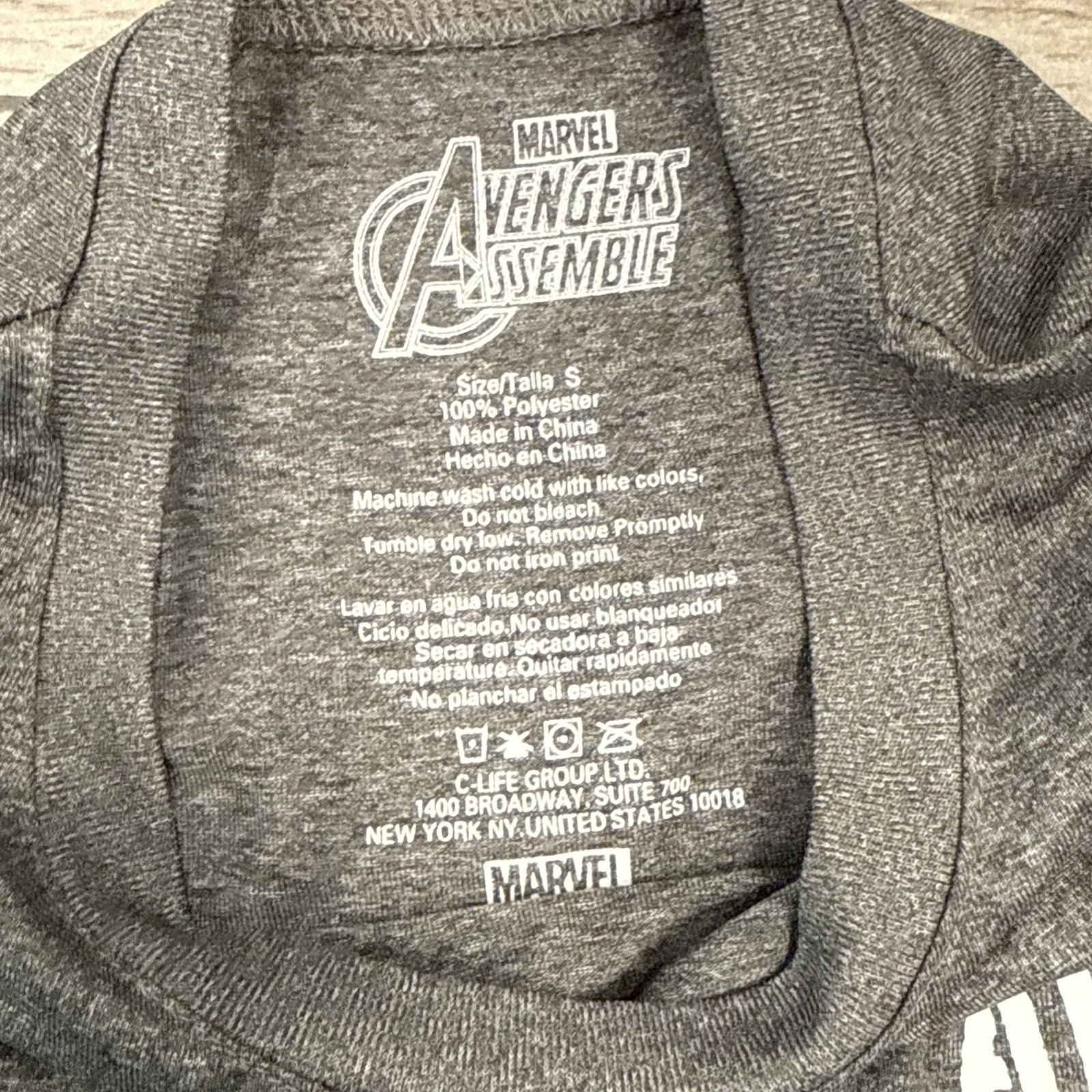 2015 The Incredible Avenger HULK Marvel Performance Workout T-Shirt Size Small gallery