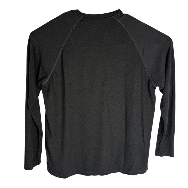 GRUNDENS Mens Long Sleeve Performance TShirt Dark Brown XXL Made in Guatemala gallery