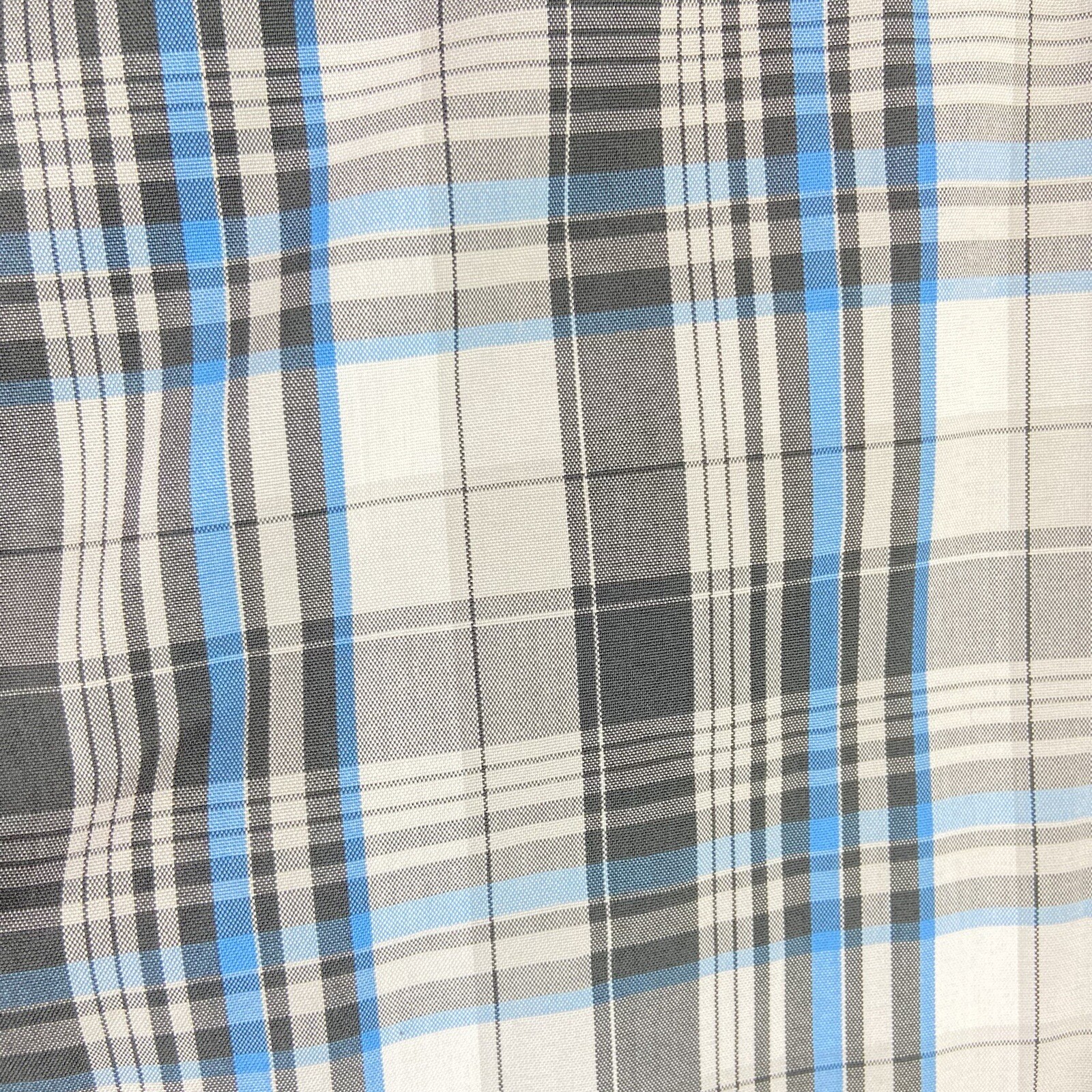 ASHWORTH MEN'S Blue,White and Gray Plaid Golf Shorts Size 38 gallery