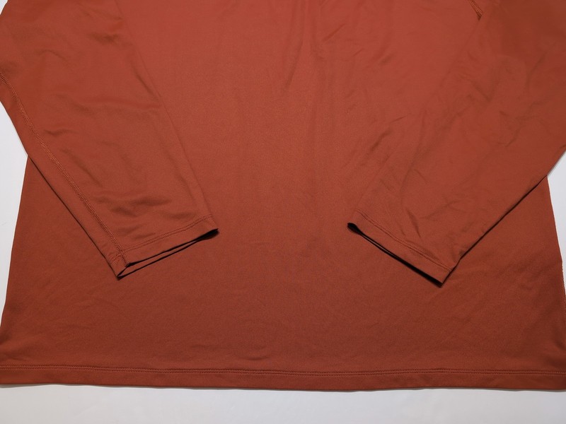 RHONE Session 1/4 Zip Pullover Shirt 101467 Burnt Orange XXL 2XL gallery