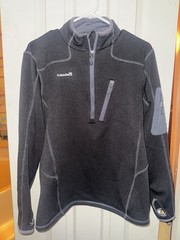Avalanche Pullover Mens Small Quarter Zip Performance Fleece Thumbhole Pockets