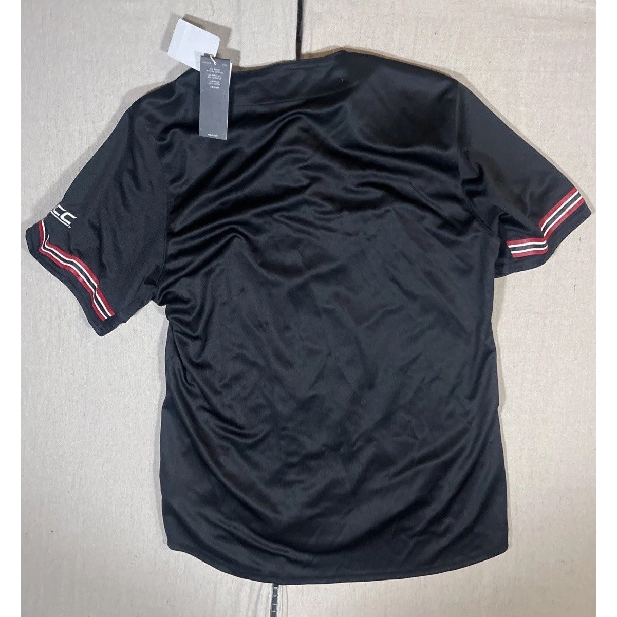 NWT NEW Men's Adidas Nc State Wolfpack Replica ACC Baseball Jersey XL $100 gallery