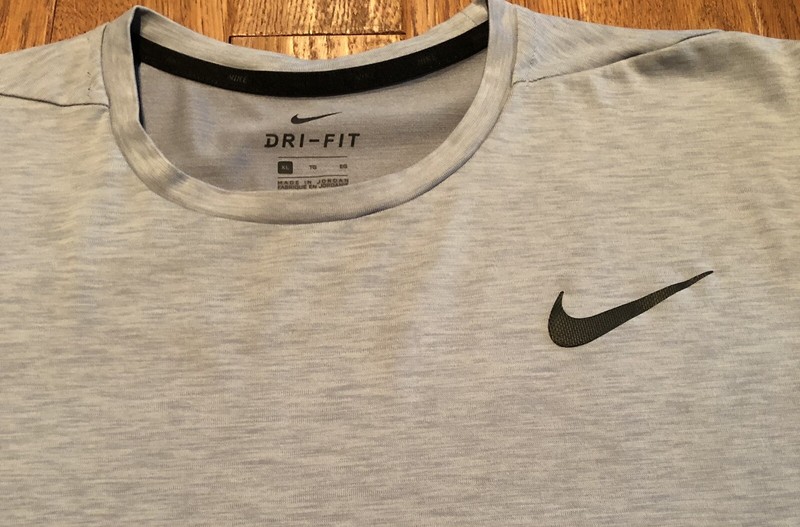 Nike Dri Fit Men’s T-Shirt XL, Bluish Gray gallery