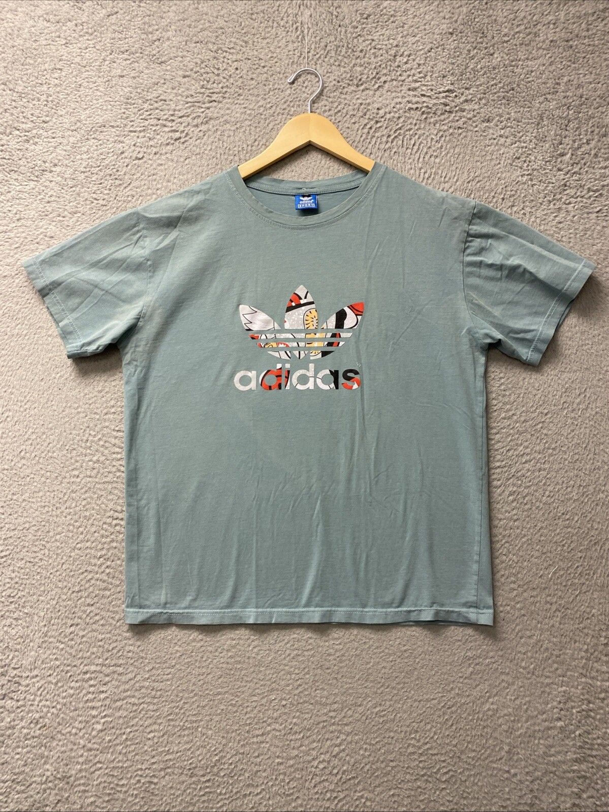 Adidas Men's T-Shirt Trefoil Graphic Logo Active Short Sleeve /122-25 gallery