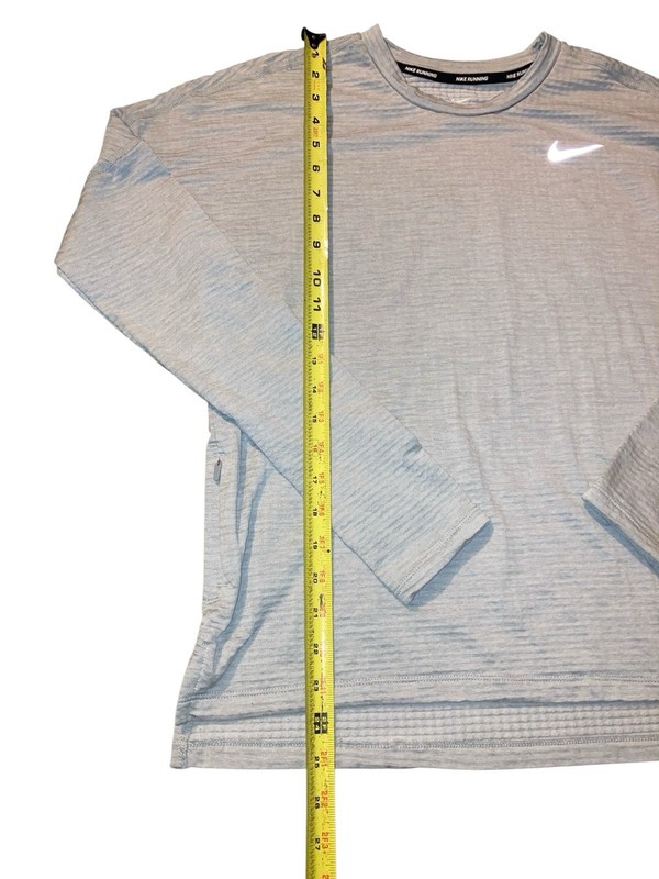 Nike Running Therma Sphere Element Dri Fit Shirt Mens Grey M Long Sleeve gallery