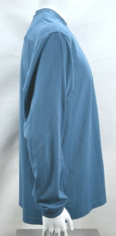 Starter Blue Pullover Long Sleeve Activewear Top Size L RN#70892 100% Polyester gallery