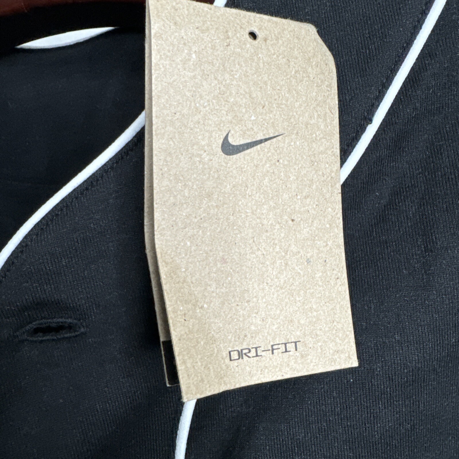 Nike Jersey Men's Baseball Black White Swoosh Patch Retro Size M NEW gallery