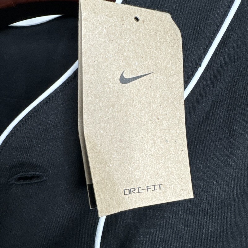 Nike Jersey Men's Baseball Black White Swoosh Patch Retro Size M NEW gallery