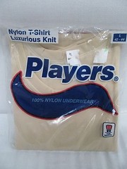Nylon T-Shirt Players Luxurious Knit Large