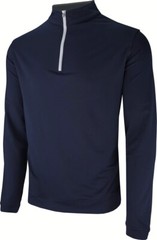 Peter Millar Men’s Perth Stretch Loop Terry Quarter Zip Size XL *Company Logo