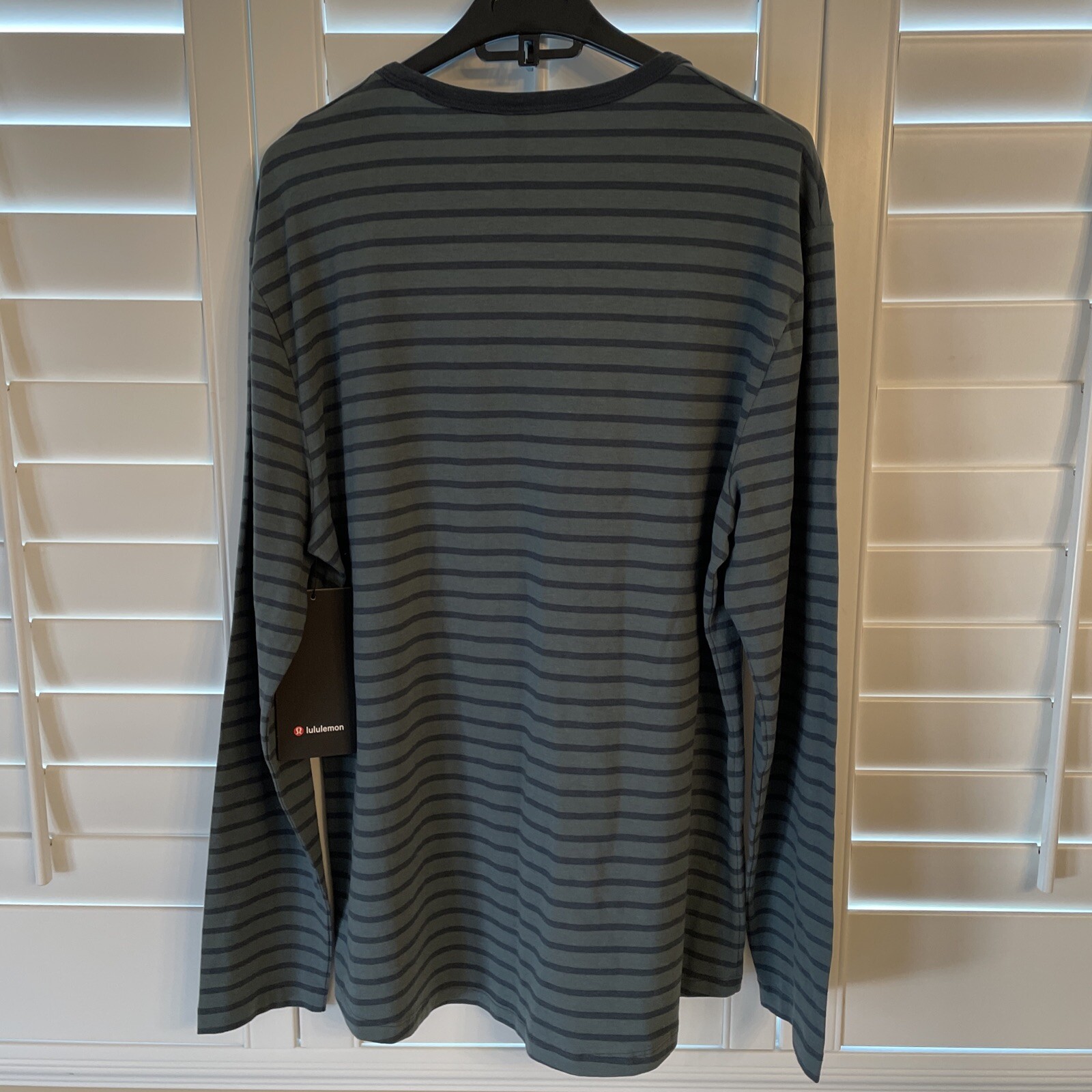 Lululemon 5 Year Basic LS Men’s Size L Yachtie Sea Steel Gravity YASG 22910 gallery