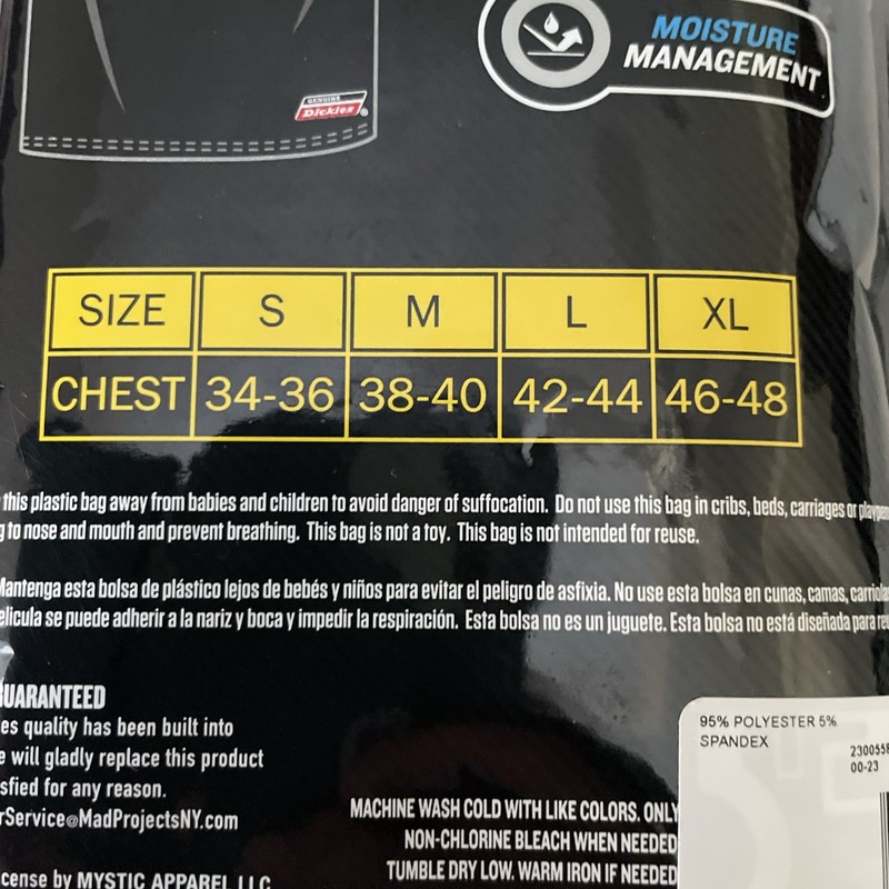 BNIP Dickies Men's 2PK Muscle Tank Size Medium Moisture Management Flex White gallery