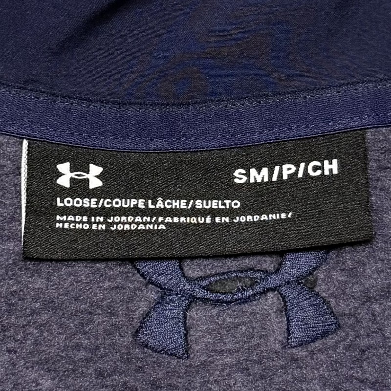 Under Armour NWT Mens Pullover Henley Long Sleeve Midnight Navy Size S gallery