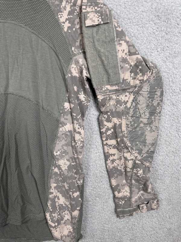 Massif Army Combat Shirt Mens Medium ACU Digital Camo FR Tactical Long Sleeve gallery