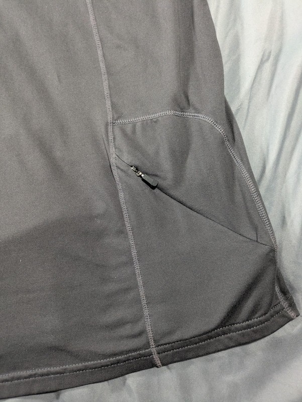 Mountain Hardwear Pullover Mens Medium Gray 1/4 Zip Lightweight Hiking Running gallery