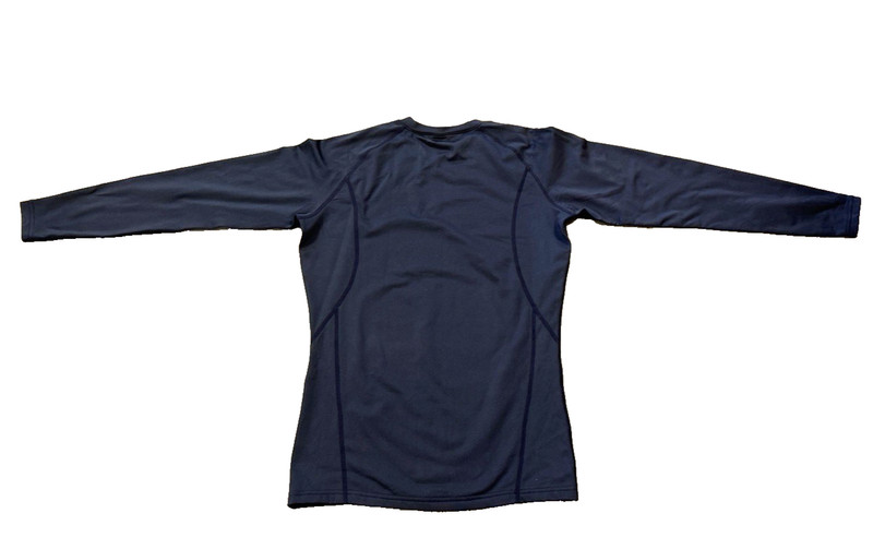TESLA Active Wear Pullover Jersey Top M Hyper-Dri Dark Gray Long Slv Teslagear gallery