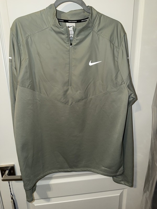 [Large] Nike Sphere Element Pullover Therma-FIT FZ1115-370 Green Mens Large Used gallery