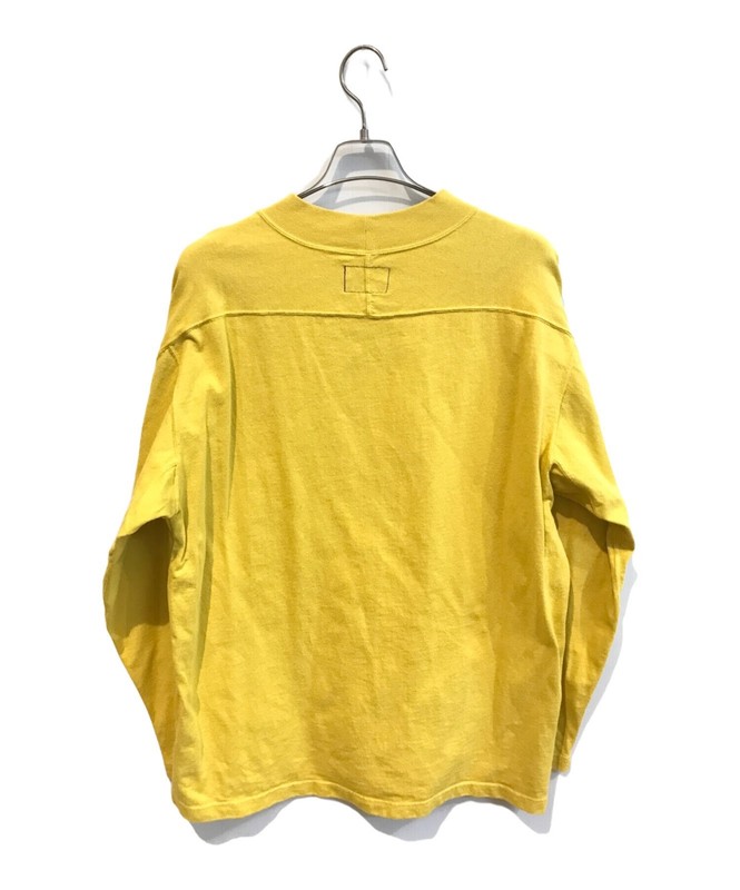 THE NORTHFACE PURPLELABEL 8oz Long Sleeve Football Tee Size: L NT3204N Yellow gallery