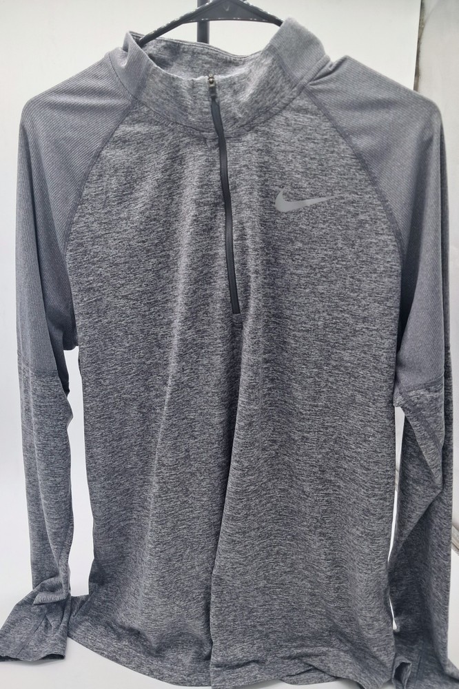 Nike Element 2.0 Pullover Men's Large Dri-FIT 1/4 Zip Running Top AH8973-084