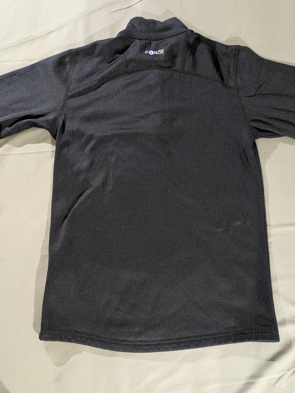 Carhartt Force Pullover Mens SM Black LS 1/4 Zip Waffle Knit Thermal Base Layer gallery
