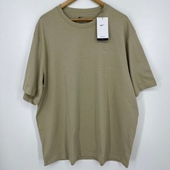 Nike Mens Dri-FIT Training Shirt Khaki Tan XXL Tall DV9831-251 Embroidered NWT