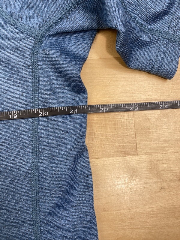 prAna Athletic T Shirt Mens L Blue Casual Activewear Outdoor Crew Neck #8727 gallery