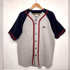 Vintage 90s Y2K Badger Sport Baseball Jersey Alternative Structures USA Men’s L