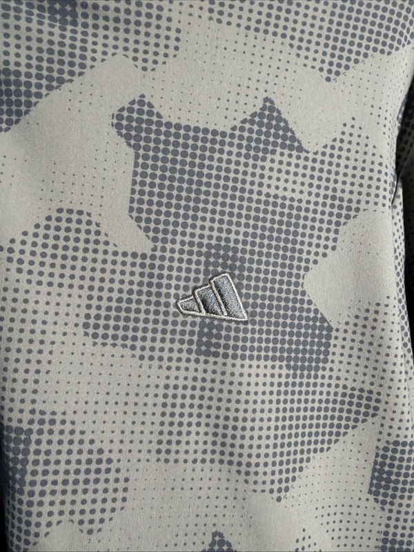Adidas Go-To Printed Quarter-Zip Golf Pullover Size Large Men’s gallery