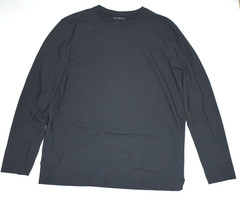 Jacques NY Men’s Size L Gray Ribbed Activewear Long Sleeve Shirt