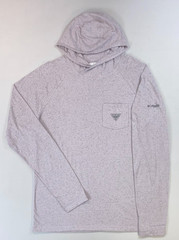 Men’s Columbia Omni-Shade Active Fit PFG Long Sleeve Neps Hooded Shirt