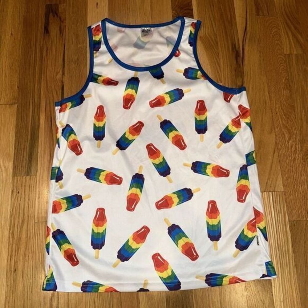 Uzzi Tank Top Size Small Ice Popsicle Tank Top gallery