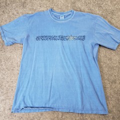 Vintage Crazy Shirts Mens 2XLarge Blue Turtle Blue Honu Hawaii Crewneck