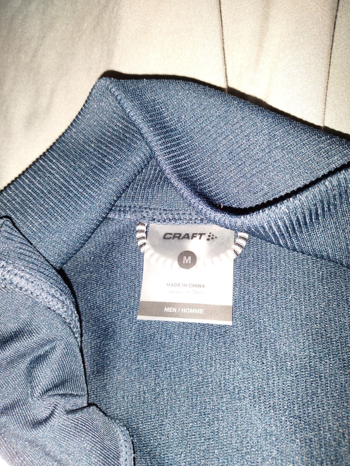 Craft Sportswear Sweden Activity Midlayer M Sz Men's M Navy Blue Athleisure gallery