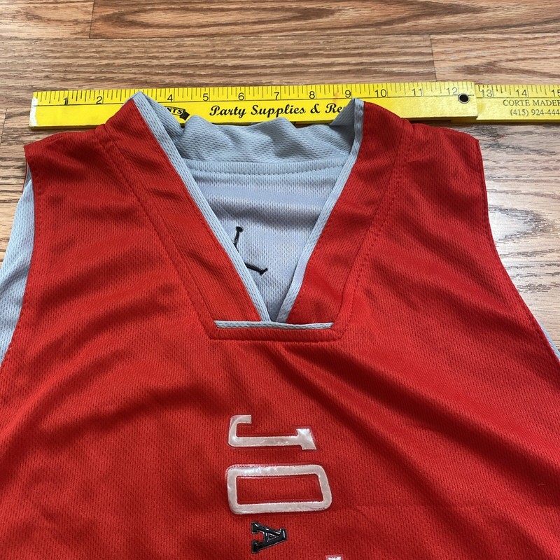 RETRO MICHAEL AIR JORDAN 23 MENS Medium RED & WHITE Blue gallery