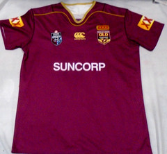 Canterbury QLD Maroons State of Origin 2017 Home Jersey Shirt Size L Large Adult