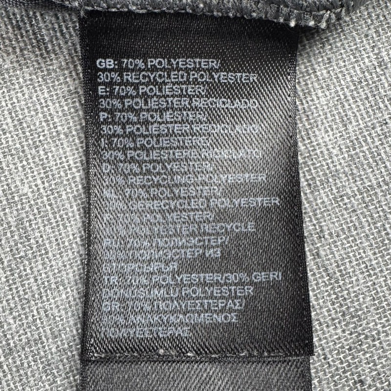 The North Face Polo Shirt Mens XL Gray 1/4 Zip FlashDry Athletic Hiking Running gallery