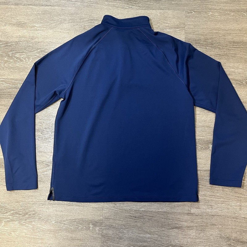 Rhone Session 1/4 Zip Mens M Blue Pullover Performance Gym Golf UPF Outdoor gallery