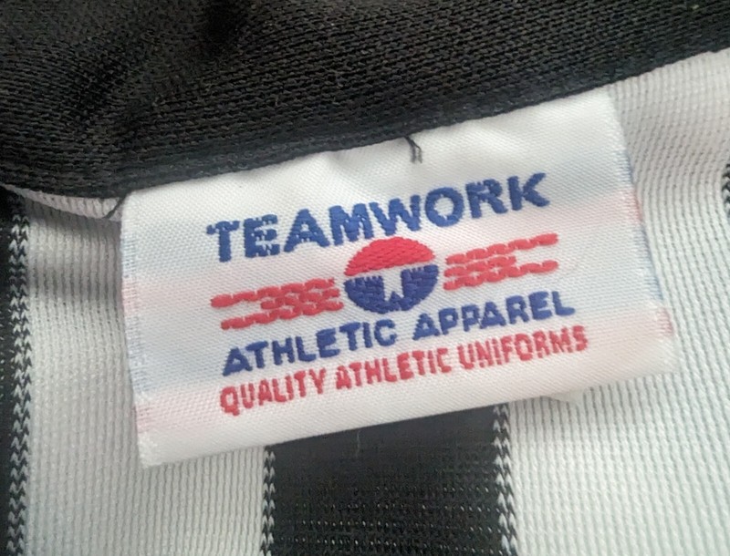 2 Teamwork Athletic Apparel Men 38-40 Referee Umpire Collared Shirt 1/4 Zip Pair gallery