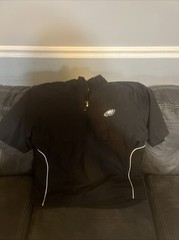 Cutter & Buck CB Windtec Philadelphia Eagles Large Short Sleeve Shirt