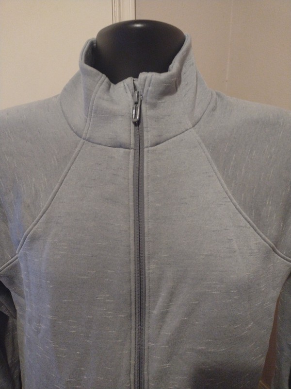 Under Armour ColdGear Loose Fit Gray Full Zip Jacket Men's Size Medium M gallery