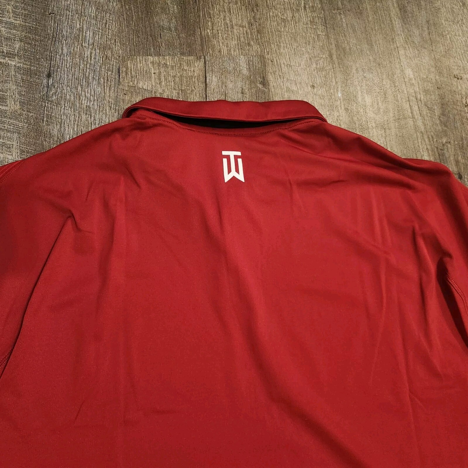 Nike Golf Tiger Woods Collection Striped Polo DR5318 687 Sunday Red Sz L gallery