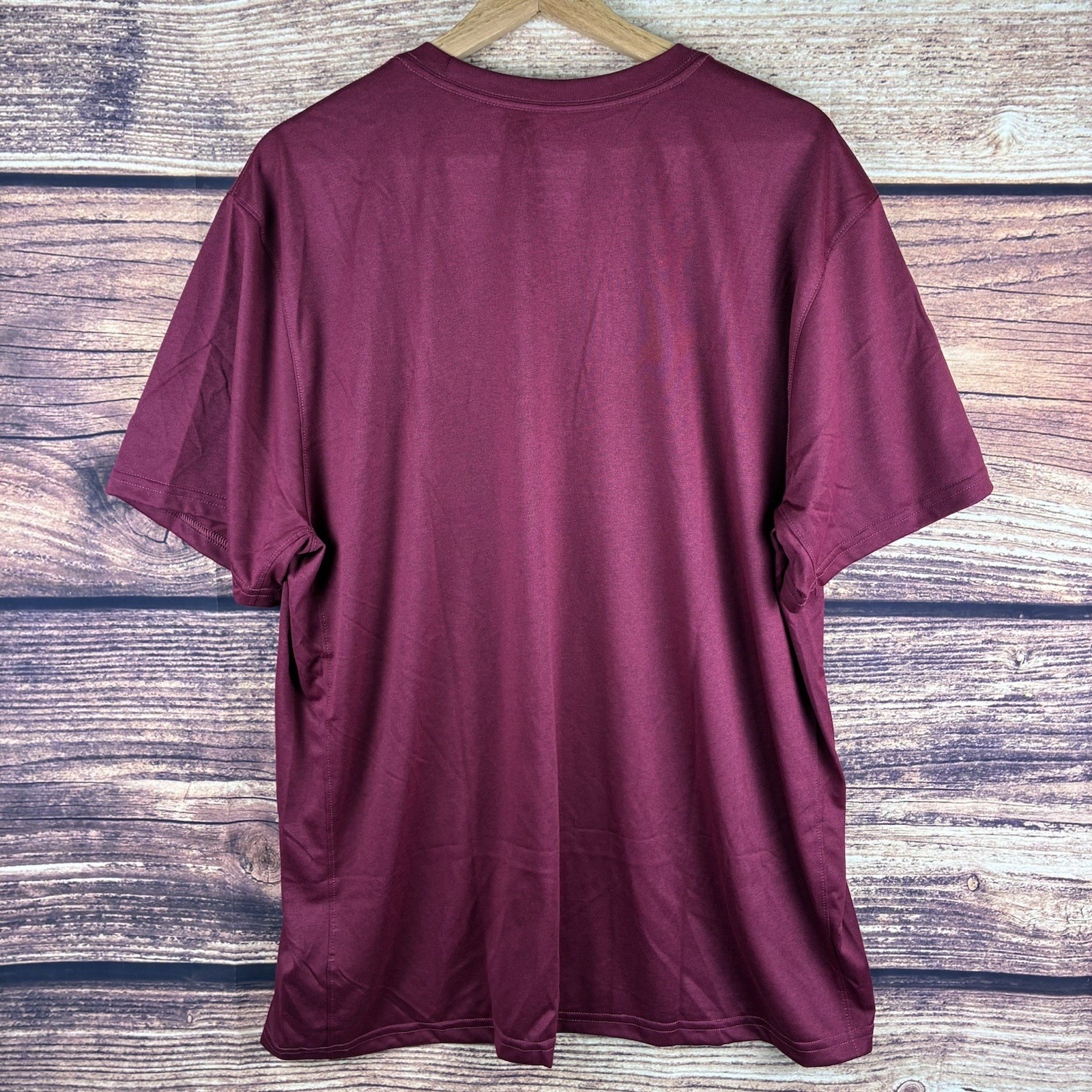 Nike Dri-Fit Men Training T-Shirt Maroon Burgundy XXL 727982-610 NWT gallery