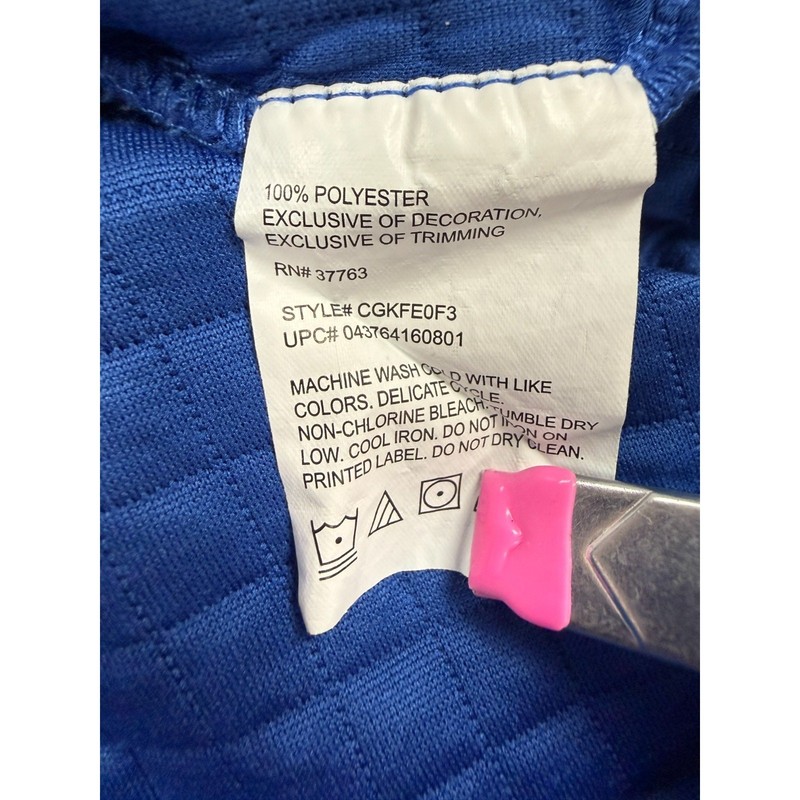 Callaway Golf Blue Quarter Zip Pullover Performance Stretch Active Layer Large gallery