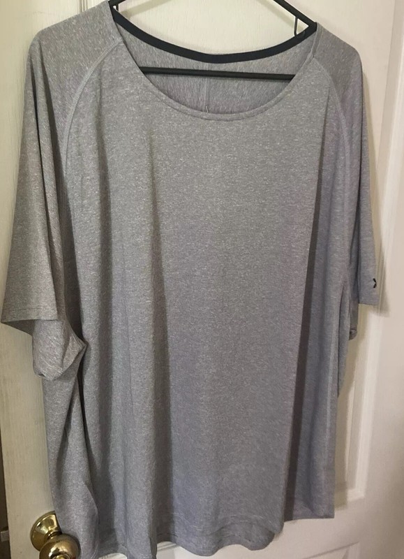 Men's All in Motion™ Heather Black All In Performance Tee 3XL Quick Dry NWT gallery