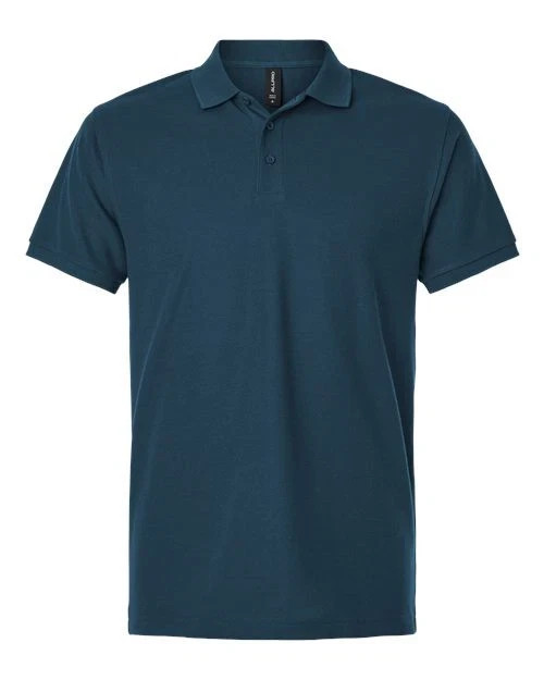 AllPro 62800 Men's Pique Polo Shirt Short Sleeve Wrinkle-Resistant Casual Shirts
