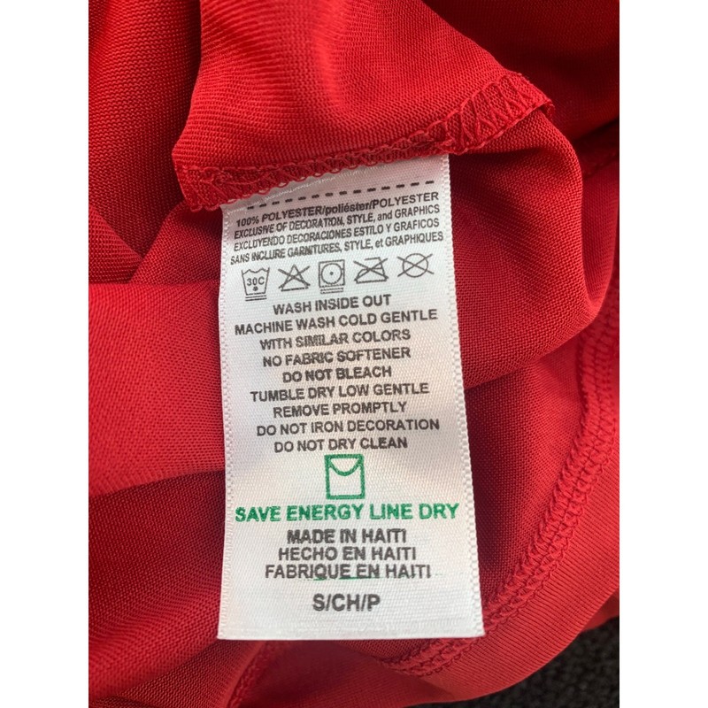 Majestic Evolution Tee Coolbase Red Short Sleeve Athletic T-Shirt Size S gallery